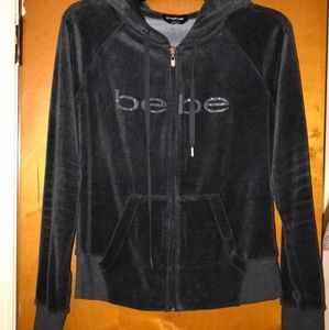 ✨FINAL PRICE✨ Bebe Velour 2 Piece Sweatsuit